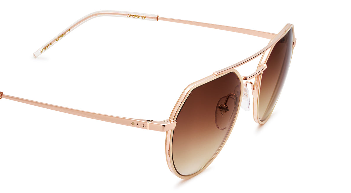 FROST SUN Pink Gold / MARRON